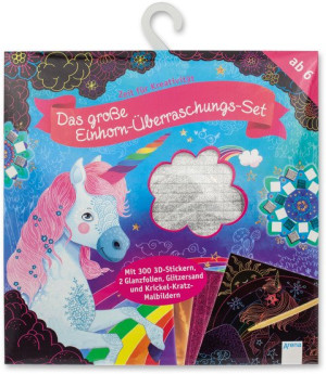 Das große Einhorn-Überraschungs-Set Zeit für Kreativität