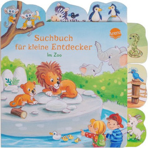 Suchbuch für kleine Entdecker. Im Zoo Erster Suchspaß ab 18 Monaten