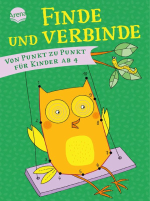 Finde und Verbinde. Von Punkt zu Punkt für Kinder ab 4 Mal- und Rätselblock mit Motiven zum Punkteverbinden von 1-10