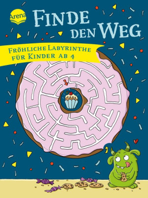 Finde den Weg. Fröhliche Labyrinthe für Kinder ab 4 Labyrinthe-Rätsel für Kindergartenkinder ab 4 Jahren