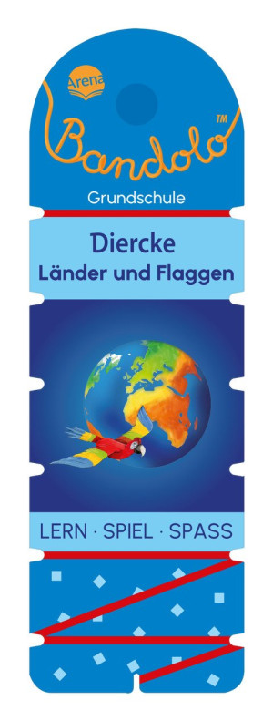 Bandolo. Diercke. Länder und Flaggen Lernspiel mit Lösungskontrolle für Kinder ab 7 Jahren
