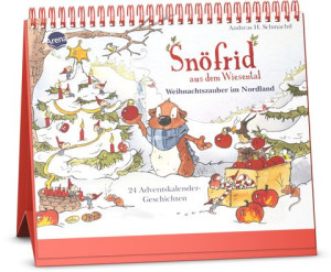 Snöfrid aus dem Wiesental. Weihnachtszauber im Nordland. 24 Adventskalender-Geschichten Ein Adventskalender zum Aufstellen ab 4 Jahren