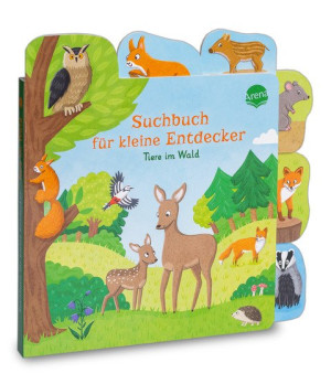 Suchbuch für kleine Entdecker. Tiere im Wald Erster Suchspaß ab 18 Monaten