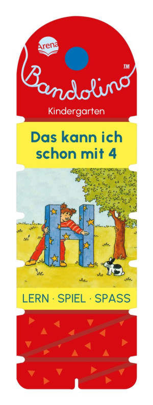 Bandolino. Das kann ich schon mit 4 Lernspiel mit Lösungskontrolle für Kinder ab 4 Jahren