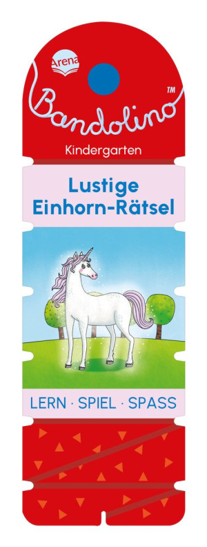 Bandolino. Lustige Einhorn-Rätsel Lernspiel mit Lösungskontrolle für Kinder ab 4 Jahren