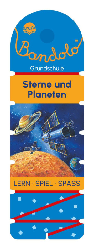Bandolo. Sterne und Planeten Lernspiel mit Lösungskontrolle für Kinder ab 6 Jahren