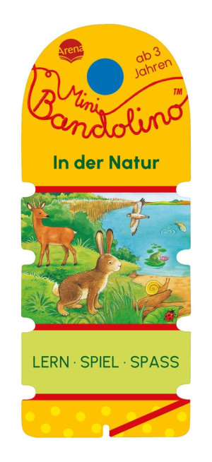 Mini Bandolino. In der Natur Lernspiel mit Lösungskontrolle für Kinder ab 3 Jahren