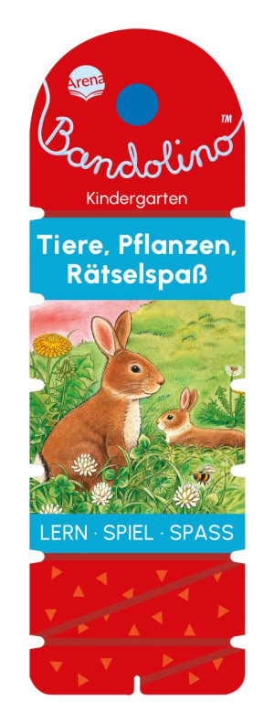 Bandolino. Tiere, Pflanzen, Rätselspaß Lernspiel mit Lösungskontrolle für Kinder ab 4 Jahren