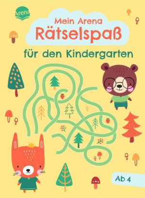 Mein Arena Rätselspaß für den Kindergarten Viele bunte Rätsel für Kinder ab 4 Jahren, Rätsel- und Malblock