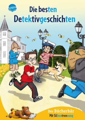 Die besten Detektivgeschichten Sammelband mit eingefärbten Sprechsilben zum leichteren Lesenlernen ab 6 Jahren