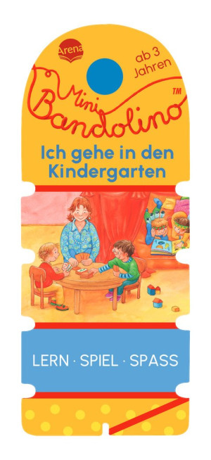 Mini Bandolino. Ich gehe in den Kindergarten Lernspiel mit Lösungskontrolle für Kinder ab 3 Jahren