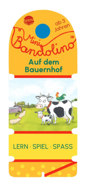 Mini Bandolino. Auf dem Bauernhof Lernspiel mit Lösungskontrolle für Kinder ab 3 Jahren