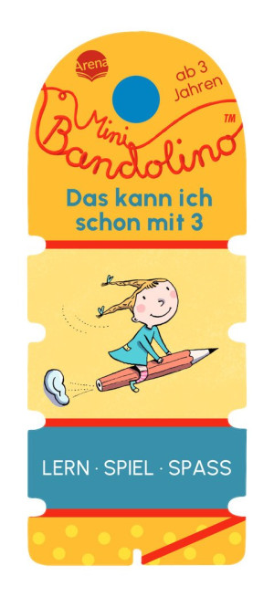 Mini Bandolino. Das kann ich schon mit 3 Lernspiel mit Lösungskontrolle für Kinder ab 3 Jahren