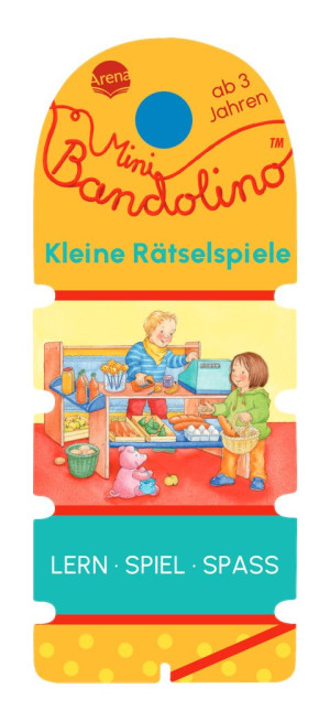 Mini Bandolino. Kleine Rätselspiele Lernspiel mit Lösungskontrolle für Kinder ab 3 Jahren