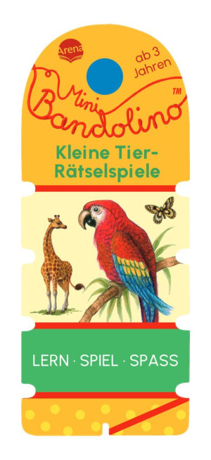 Mini Bandolino. Kleine Tier-Rätselspiele Lernspiel mit Lösungskontrolle für Kinder ab 3 Jahren