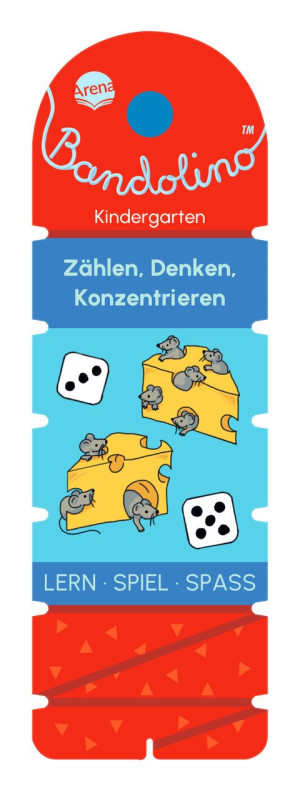 Bandolino. Zählen, Denken, Konzentrieren Lernspiel mit Lösungskontrolle für Kinder ab 4 Jahre
