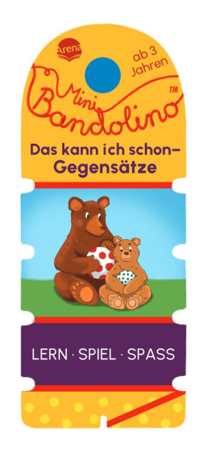 Mini Bandolino. Das kann ich schon – Gegensätze Lernspiel mit Lösungskontrolle für Kinder ab 3 Jahren