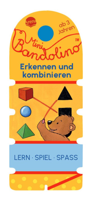 Mini Bandolino. Erkennen und Kombinieren Lernspiel mit Lösungskontrolle für Kinder ab 3 Jahren