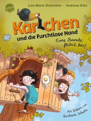 Karlchen und die Furchtlose Hand (1). Eine Bande flitzt los! Buch zum Selberlesen ab 7 Jahren mit großer Schrift und kurzen Kapiteln