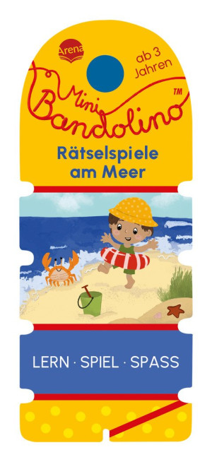 Mini Bandolino. Rätselspiele am Meer Lernspiel mit Lösungskontrolle für Kinder ab 3 Jahren