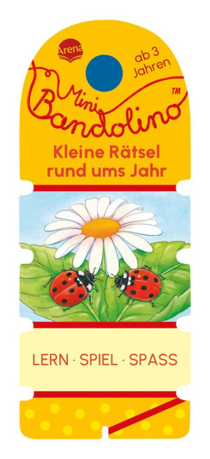 Mini Bandolino. Kleine Rätsel rund ums Jahr Lernspiel mit Lösungskontrolle für Kinder ab 3 Jahren