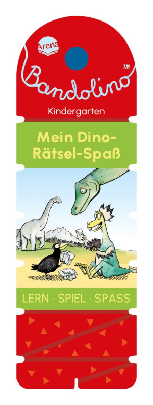 Bandolino. Mein Dino-Rätsel-Spaß Lernspiel mit Lösungskontrolle für Kinder ab 4 Jahren