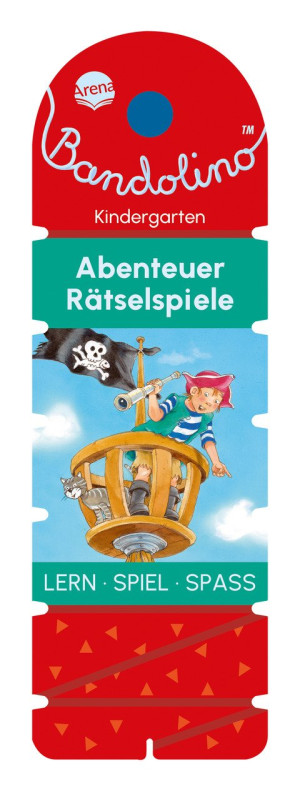 Bandolino. Abenteuer Rätselspiele Lernspiel mit Lösungskontrolle für Kinder ab 4 Jahren