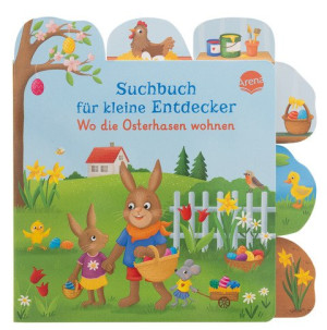Suchbuch für kleine Entdecker. Wo die Osterhasen wohnen Erster Suchspaß und Bildwörterbuch ab 18 Monaten. Ostern. Selbstständige Beschäftigung....