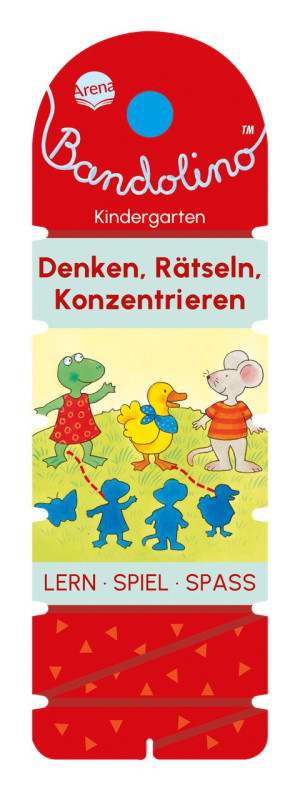 Bandolino. Denken, Rätseln, Konzentrieren Lernspiel mit Lösungskontrolle für Kinder ab 4 Jahren