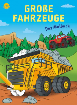 Das Malbuch. Große Fahrzeuge Coole Fahrzeuge zum Ausmalen für Kinder ab 5 Jahren
