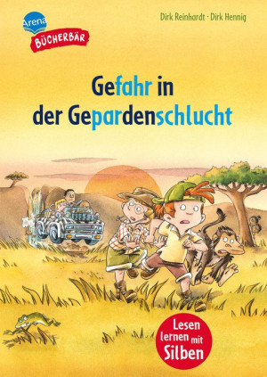 Gefahr in der Gepardenschlucht Bücherbär: Erstlesebuch; spannende Detektivgeschichte für die 1. Klasse, mit Silbentrennung zum leichteren Lesenlernen
