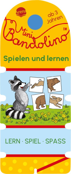 Mini Bandolino. Spielen und lernen Lernspiel mit Lösungskontrolle für Kinder ab 3 Jahren