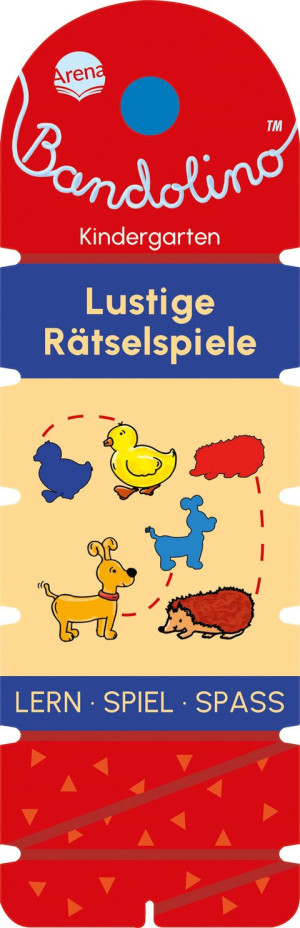 Bandolino. Lustige Rätselspiele Lernspiel mit Lösungskontrolle für Kinder ab 4 Jahren
