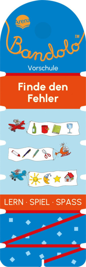 Bandolo. Finde den Fehler Lernspiel mit Lösungskontrolle für Kinder ab 5 Jahren