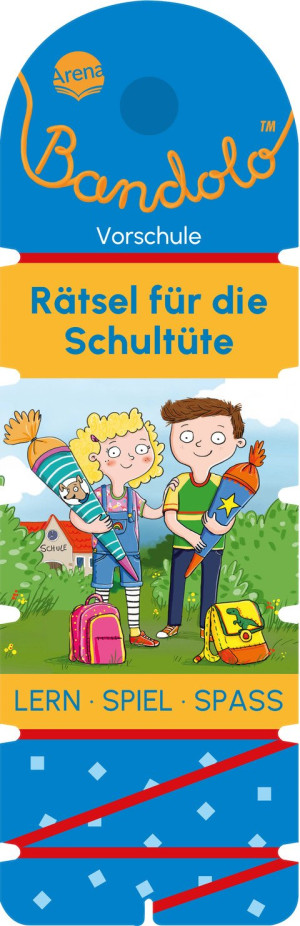 Bandolo. Rätsel für die Schultüte Geschenk für die Schultüte. Lernspiel mit Lösungskontrolle für Kinder ab 6