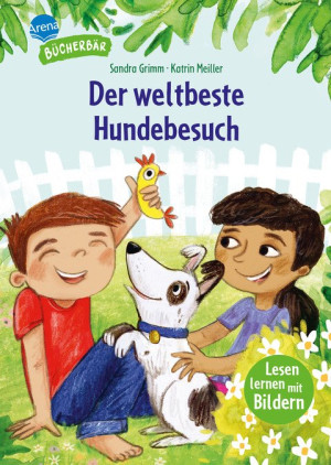 Der weltbeste Hundebesuch Erstlesebuch für die Vorschule ab 5 Jahren. Ein Hund fürs Wochenende: Toben, Gassi gehen, Hundesuche. Bilder ersetzen...