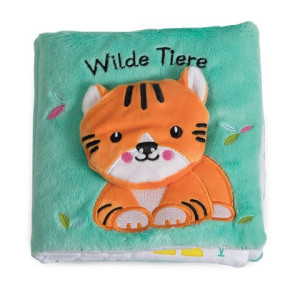 Mein Kuschel-Klappen-Stoffbuch. Welches Tier versteckt sich hier? Wilde Tiere Mit lustigen Verwandelklappen und weichem 3D-Cover mit Knistereffekt,...