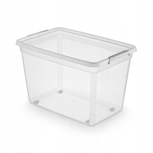 Pudło pojemniki plastikowe organizer box 80l