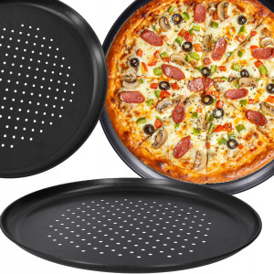 Blacha do pizzy blaszka taca forma na pizzę 32 cm