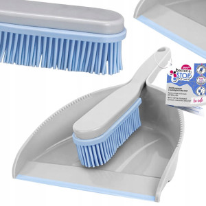 Szufelka ze zmiotką zmiotka gumowa BACTERIA STOP