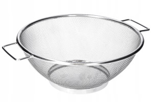 Cedzak durszlak sitko kuchenne stalowe 23 cm