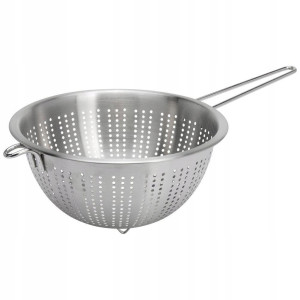 Cedzak durszlak sitko kuchenne stalowe 24 cm