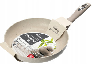 Patelnia indukcja gaz okrągła talerz 20 cm