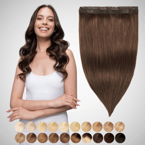 Flip In 53 cm 100% włosy naturalne #18 Szampański blond