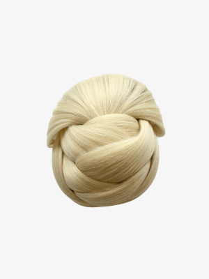Kok pleciony dopinany #613 Platynowy blond SALE