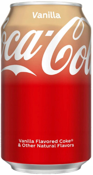 Coca-Cola Vanilla 355ml Napój gazowany o smaku waniliowym
