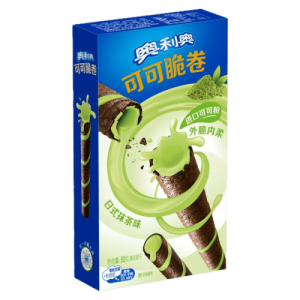 Oreo Crispy Roll Japanese Matcha 50g Kakaowe rurki z nadzieniem o smaku japońskiej herbaty matcha