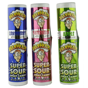 Warheads Super Sour Spray Candy 20ml Super kwaśny spray o smaku owocowym
