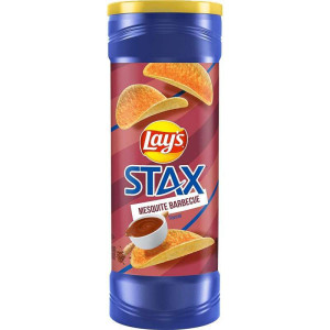 Lay's Stax Mesquite Barbecue 155,9g Chipsy o smaku grilowym