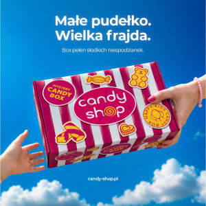Happy Kids Candy Mystery Box Pudełko Niespodzianka dla Dzieci Surprise Box Słodycze Prezent na Dzień Dziecka